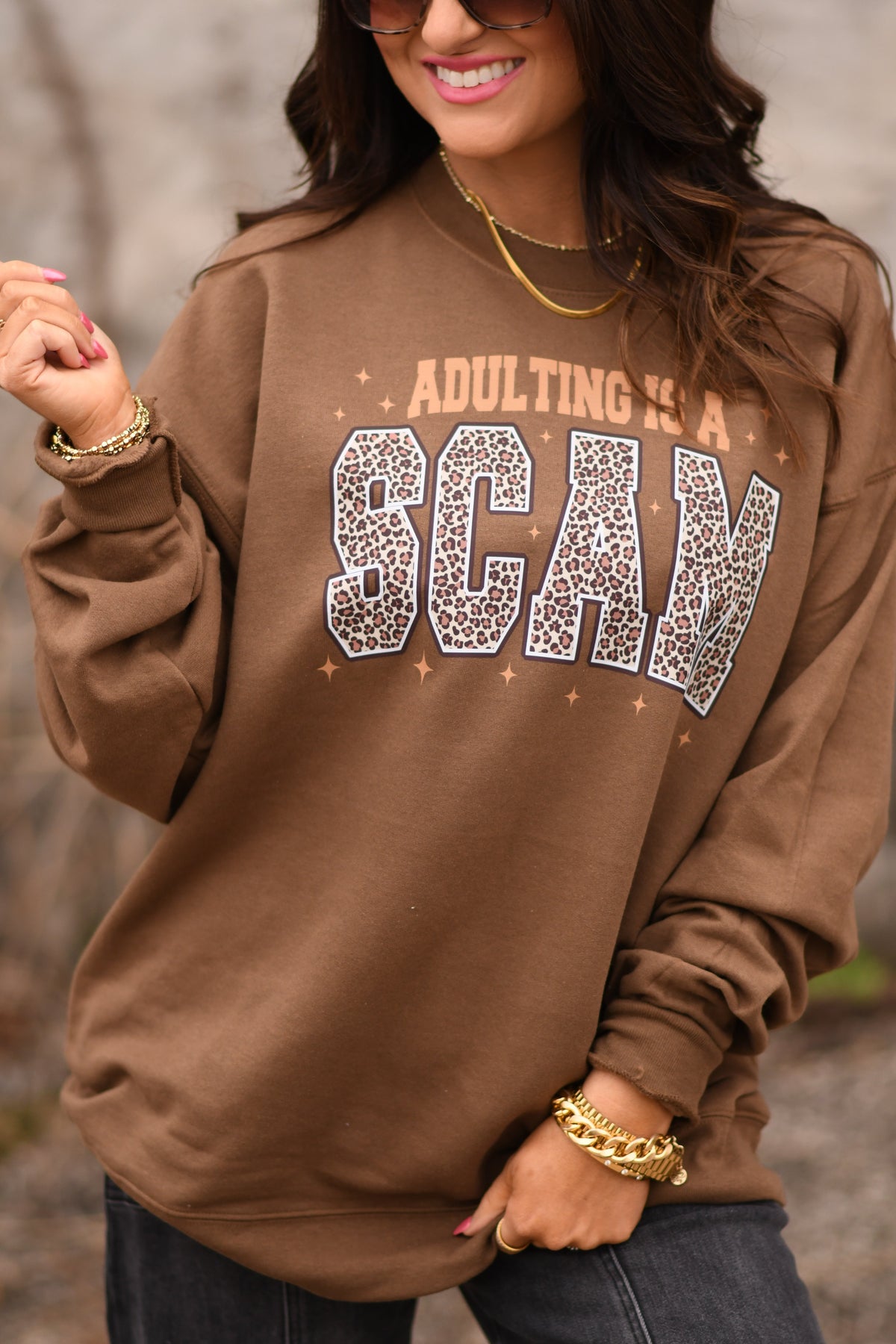 Adulting Is A Scam Sweatshirt