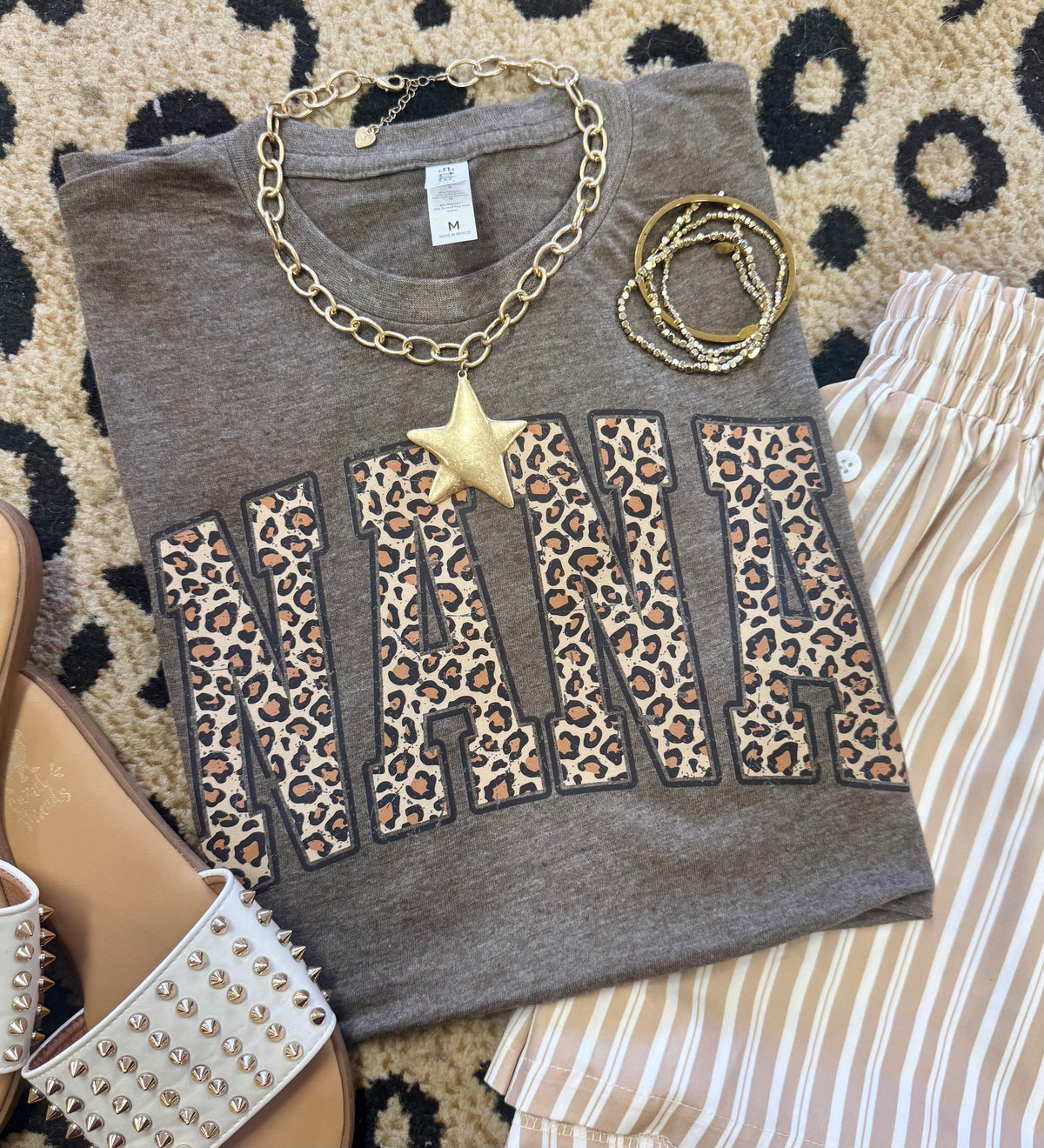 Nana Leopard Tee