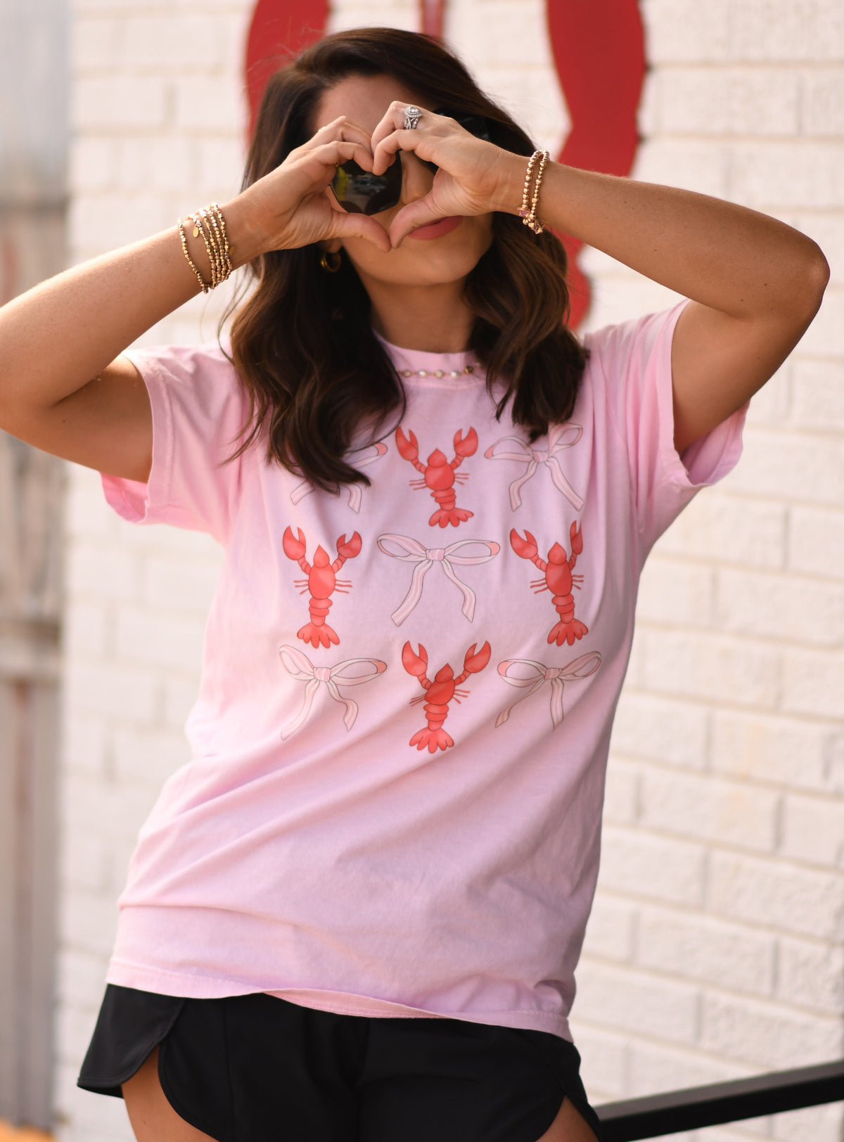 Crawfish & Bows Tee
