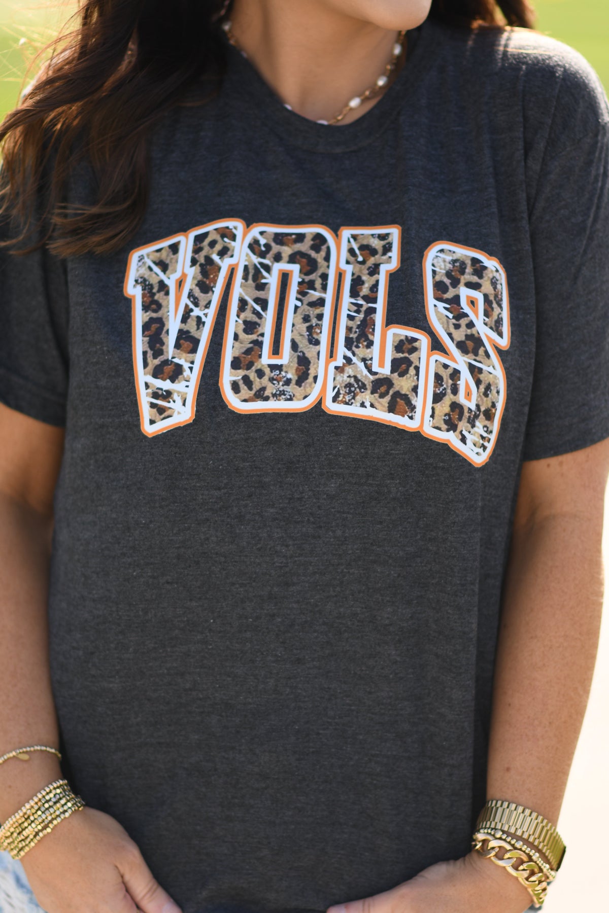 Vols Leopard Arch Tee
