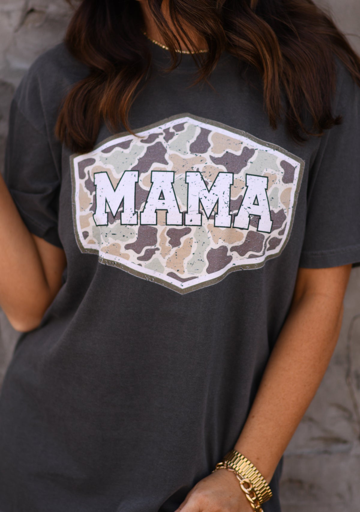 Mama Camo Shape Tee / Long Sleeve