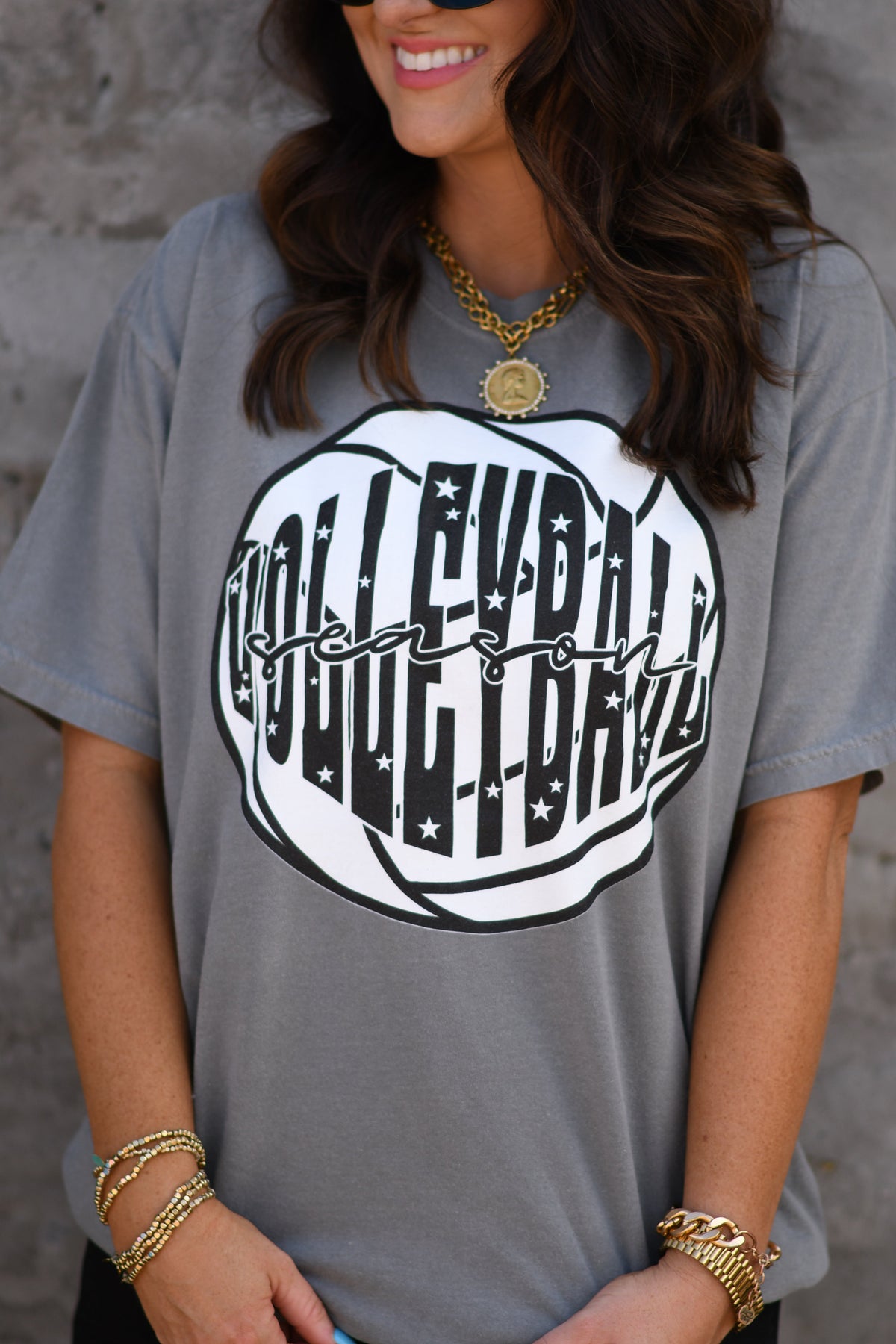 Volleyball Season Ball Tee