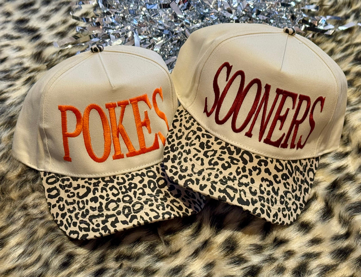 Sooners Leopard Hat