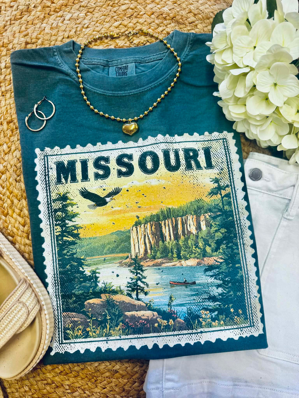 Missouri State Stamp Tee