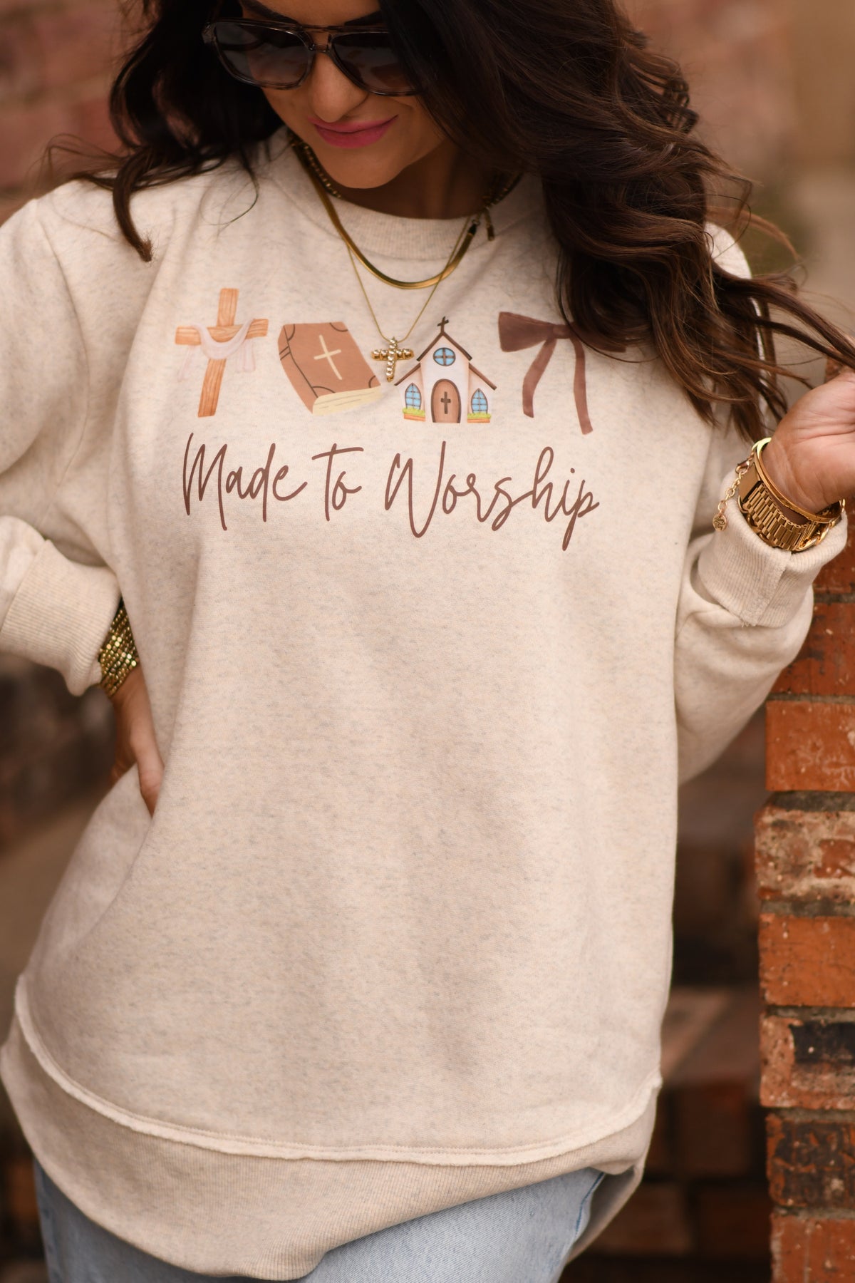 Made to Worship Weekend Sweatshirt