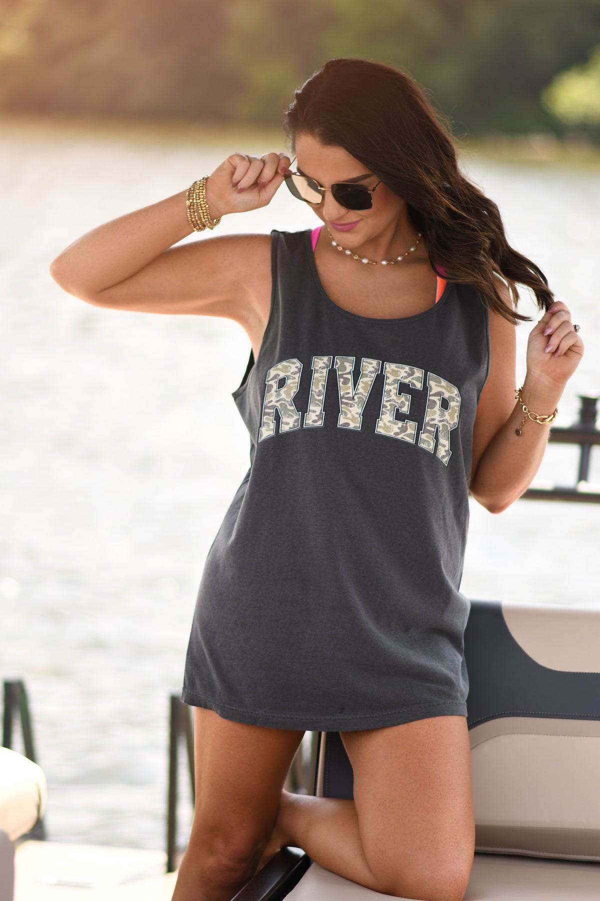 River Camo Tank/Tee