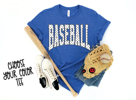 Baseball Polka Dot *Pick Your Color*
