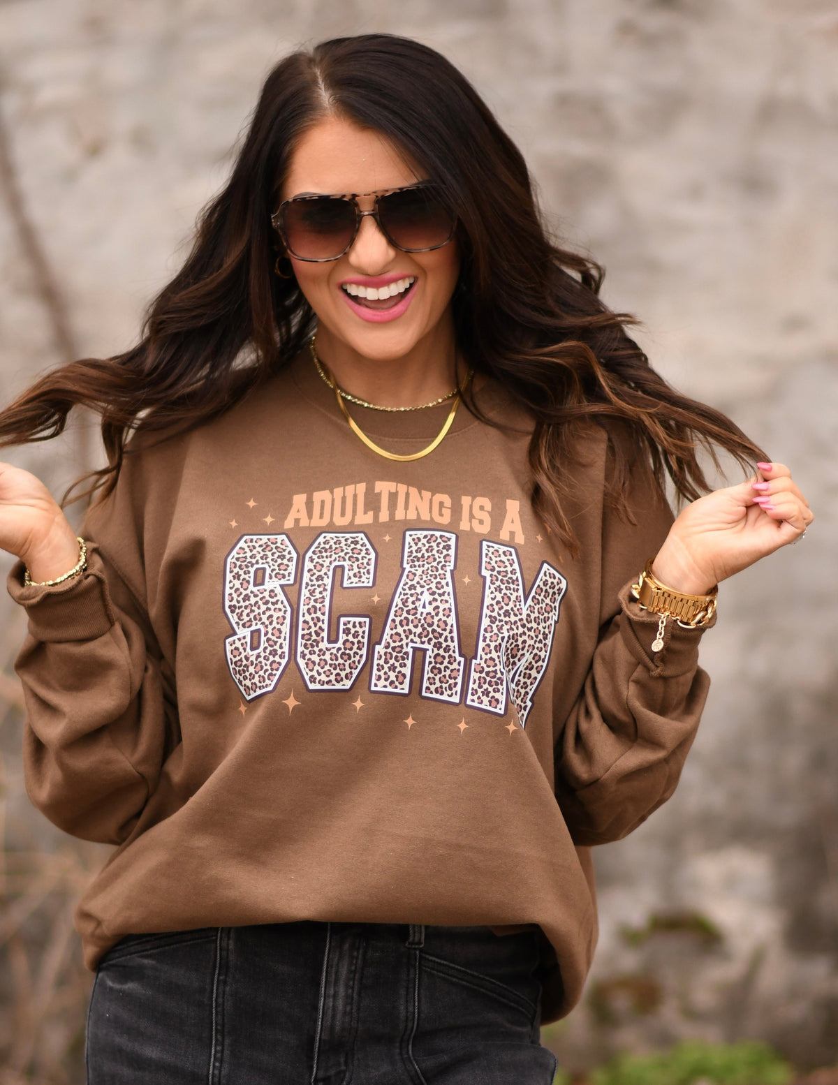 Adulting Is A Scam Sweatshirt