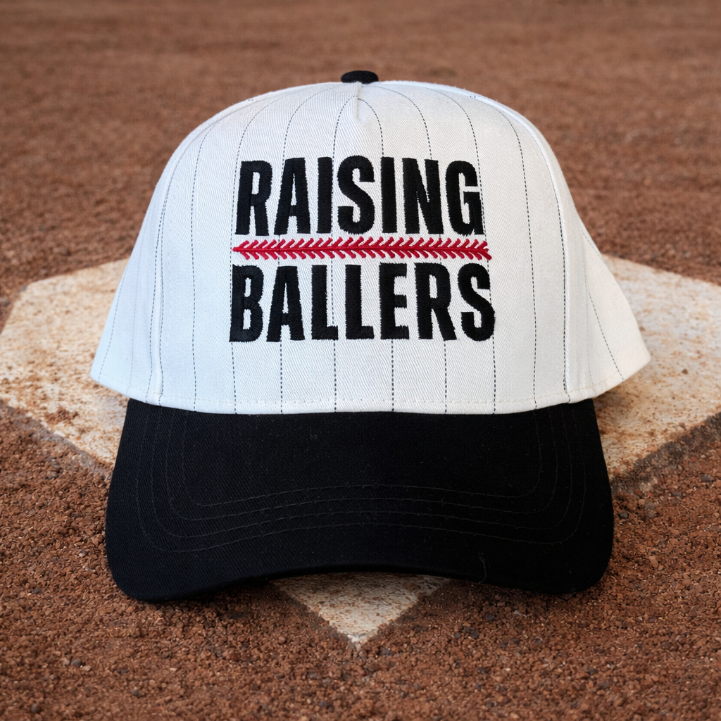 Raising Ballers Pinstripe Hat