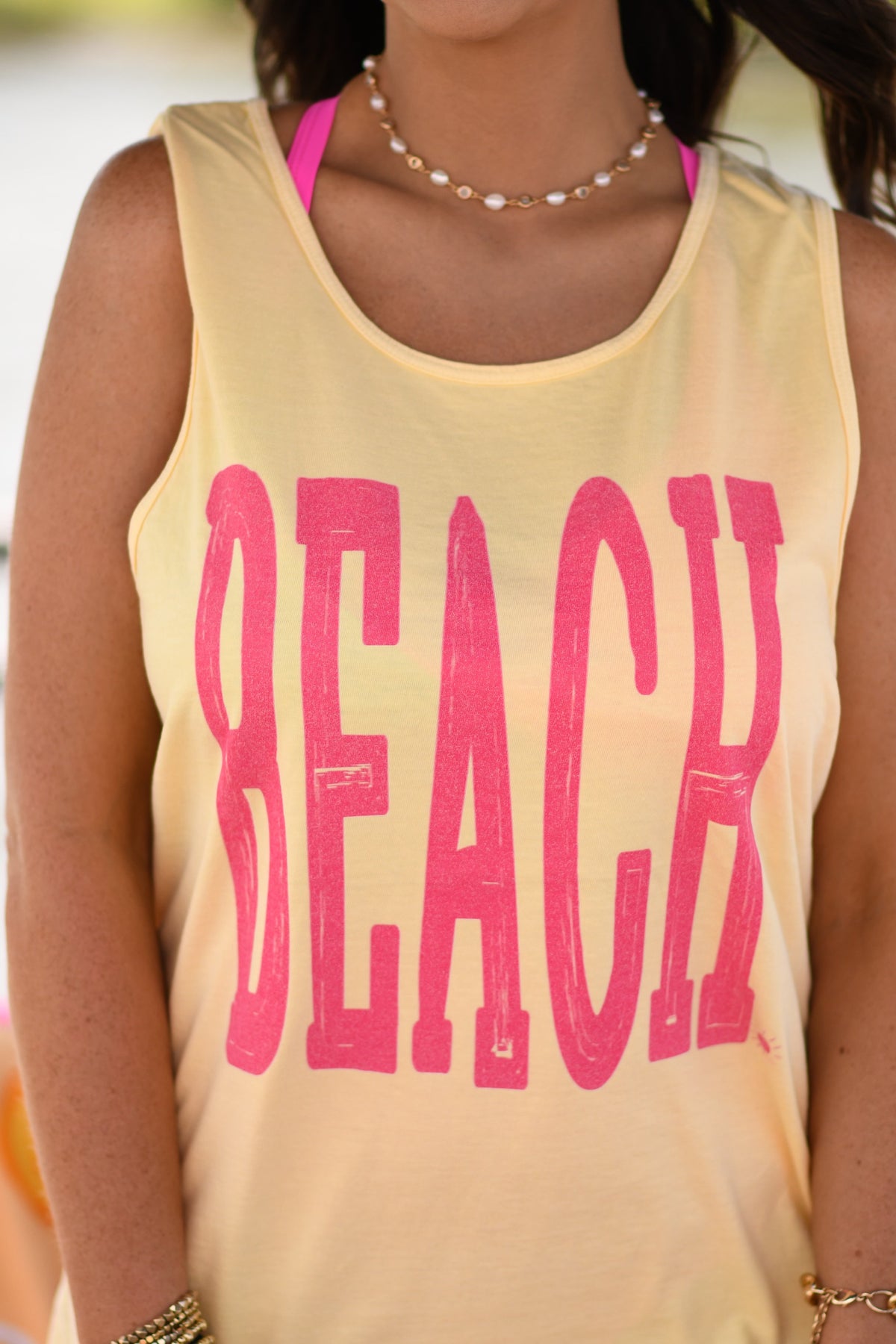 Beach Aqua Babe Tank/Tee