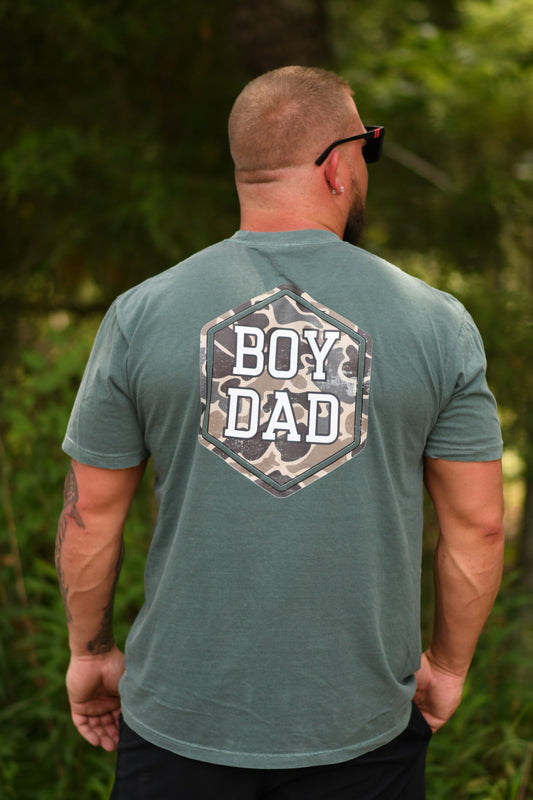 Boy Dad Camo Tee