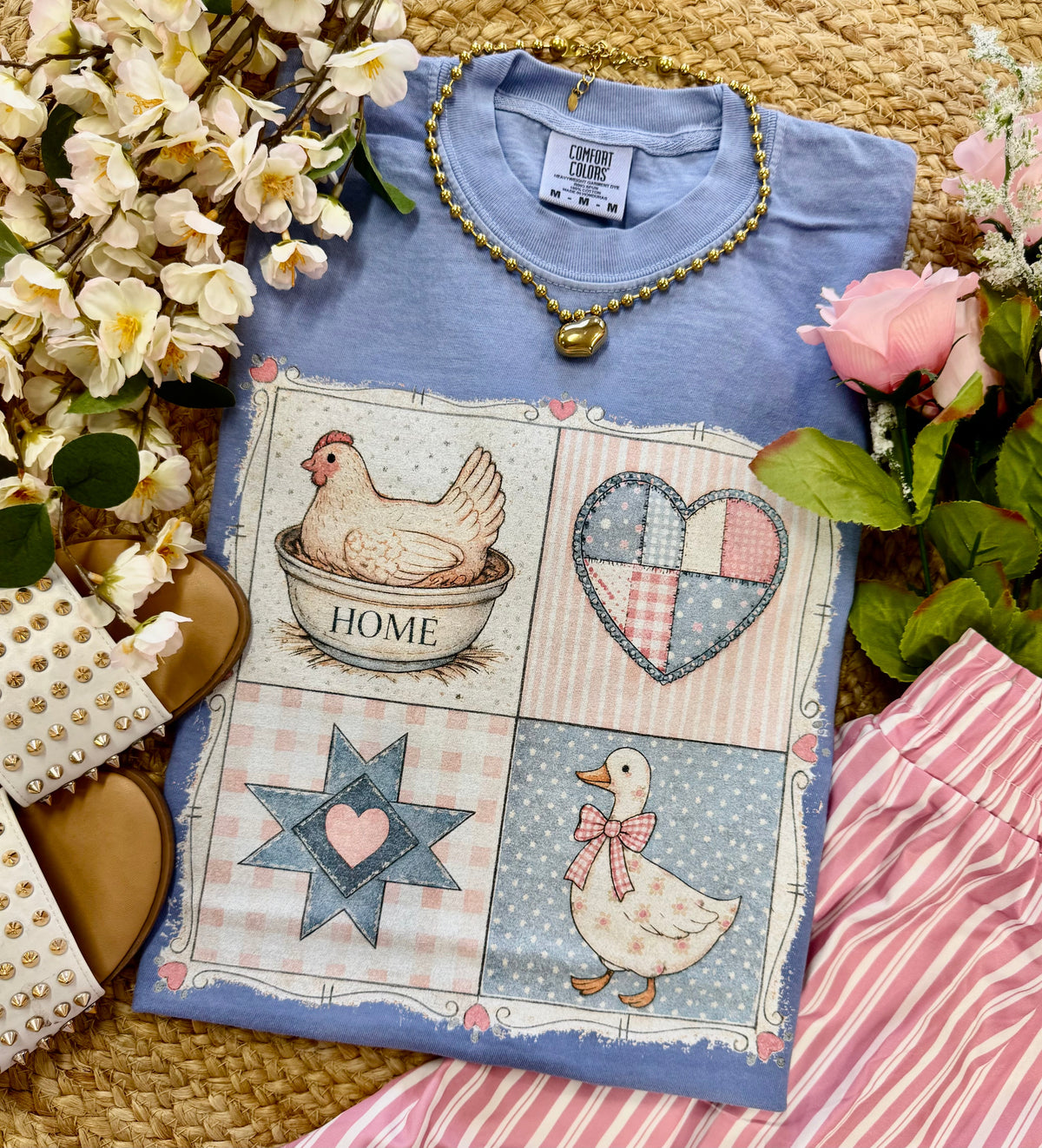 Cottage Quilt Tee
