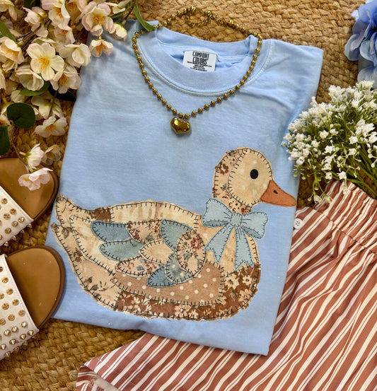 Patchwork Duck Tee
