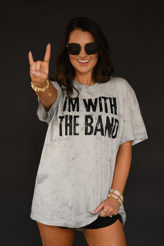 I’m With The Band Colorblast Tee