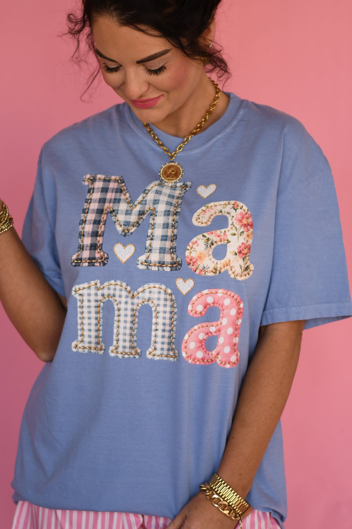 Patchwork Mama Tee