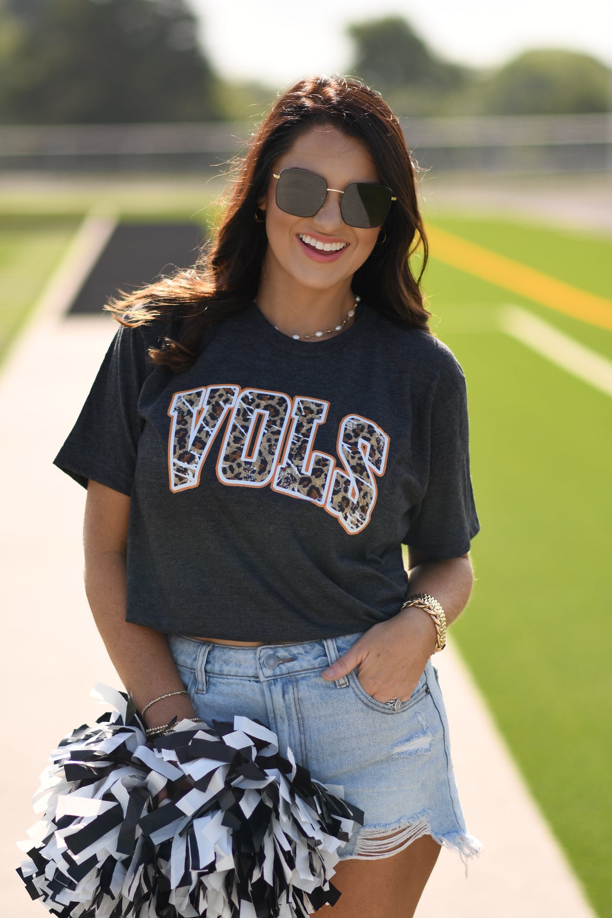 Vols Leopard Arch Tee