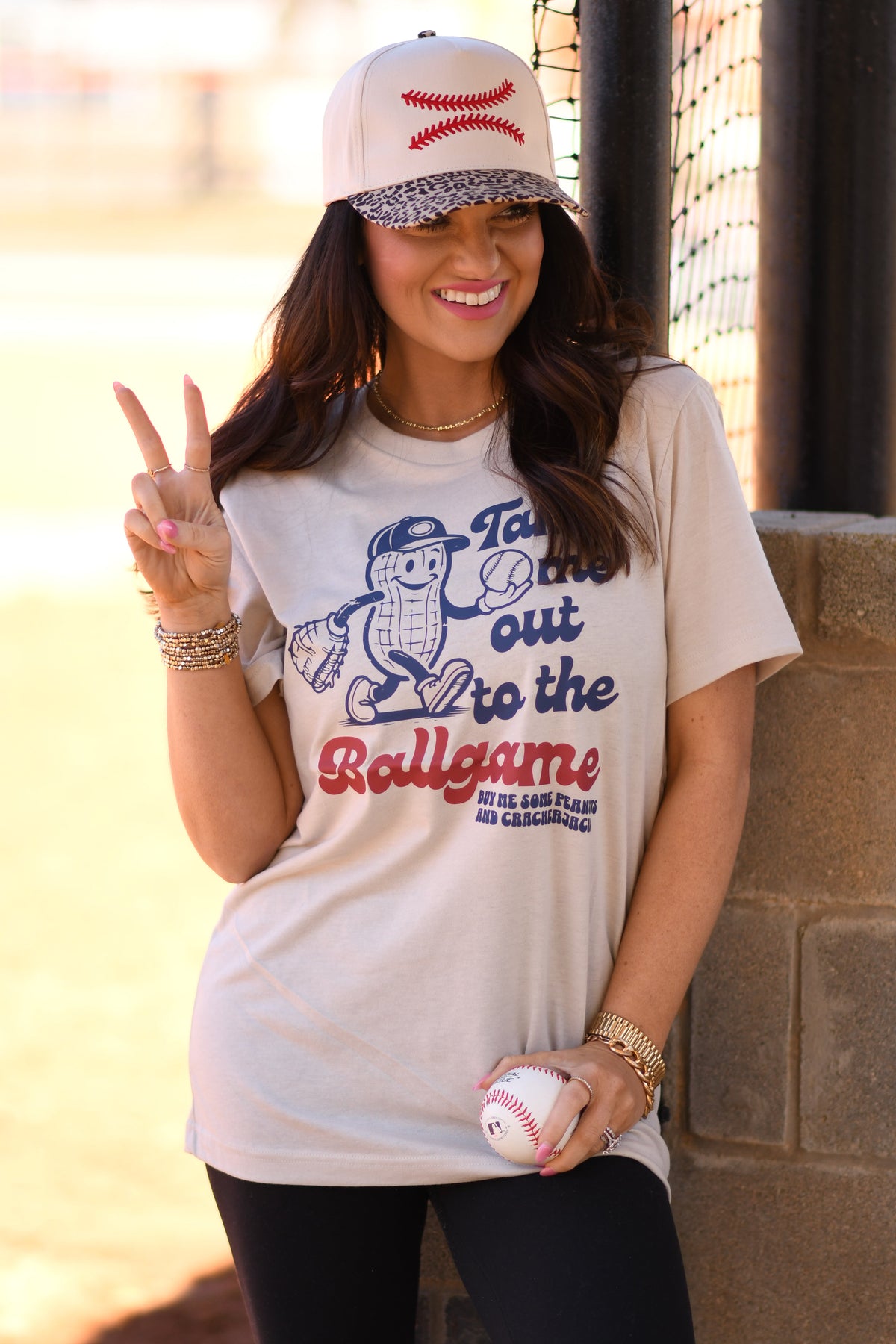 Take Me Out To The Ballgame Peanut Tee/Sweatshirt