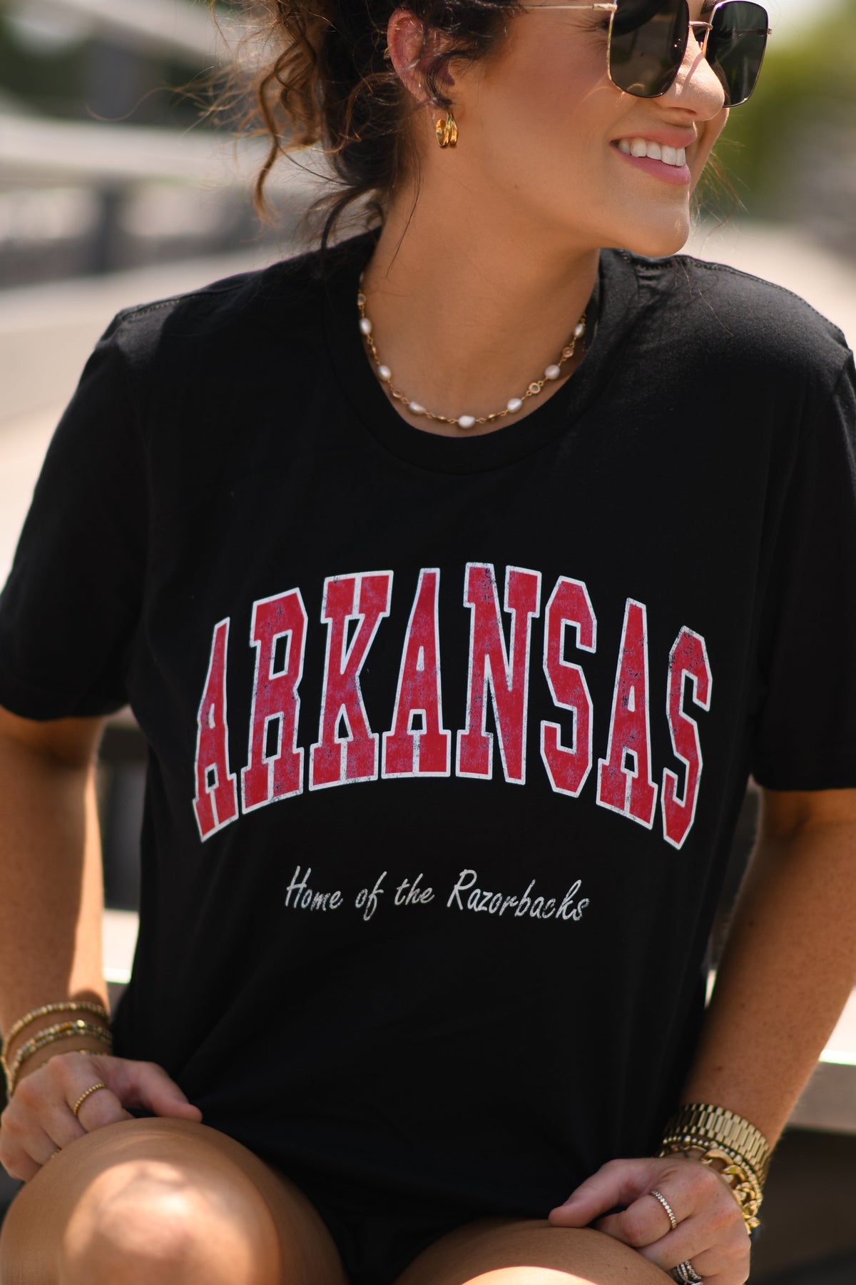 Arkansas Home Of The Razorbacks Tee