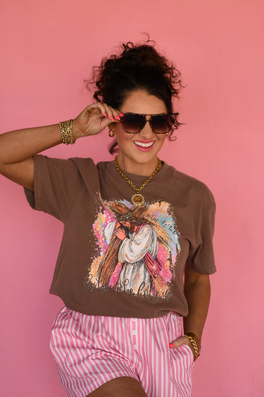 Oh How He Loves Us Jesus Tee