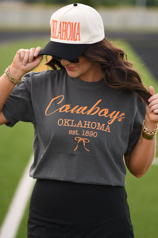 Cowboys Oklahoma Bow Tee