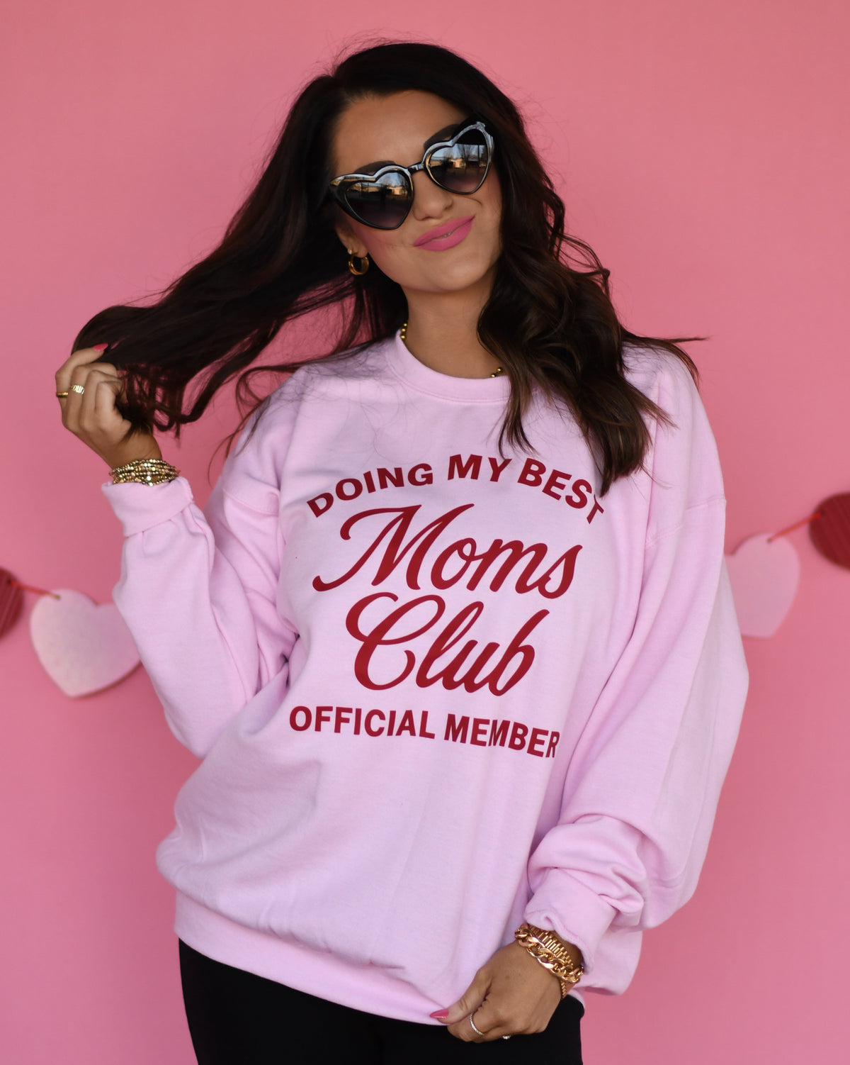Doing My Best Moms Club Sweatshirt