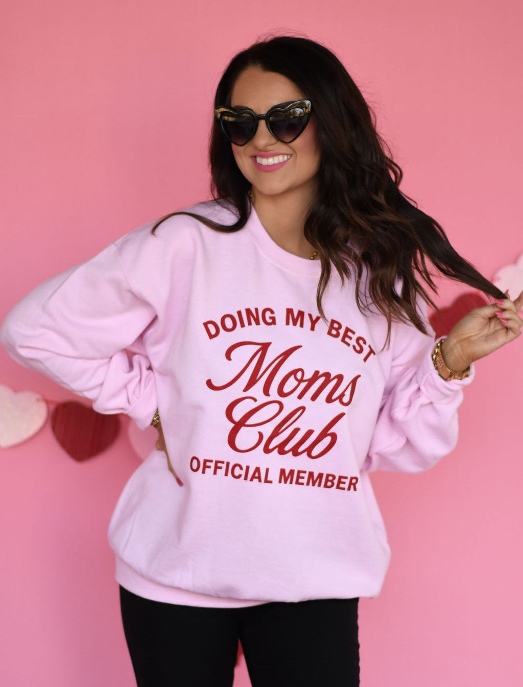 Doing My Best Moms Club Sweatshirt