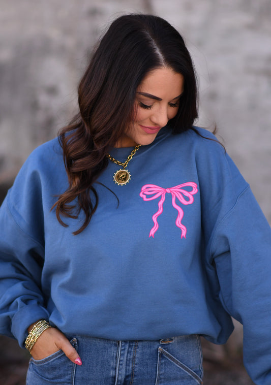 Let Me Tell You About My Jesus Bow Sweatshirt