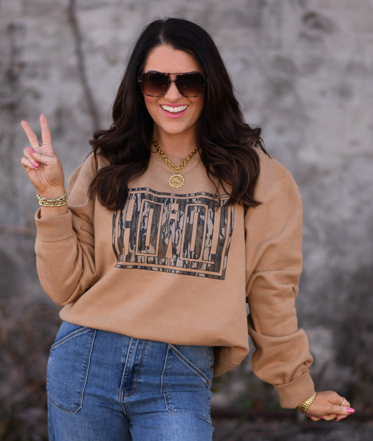 Howdy Camo Sweatshirt