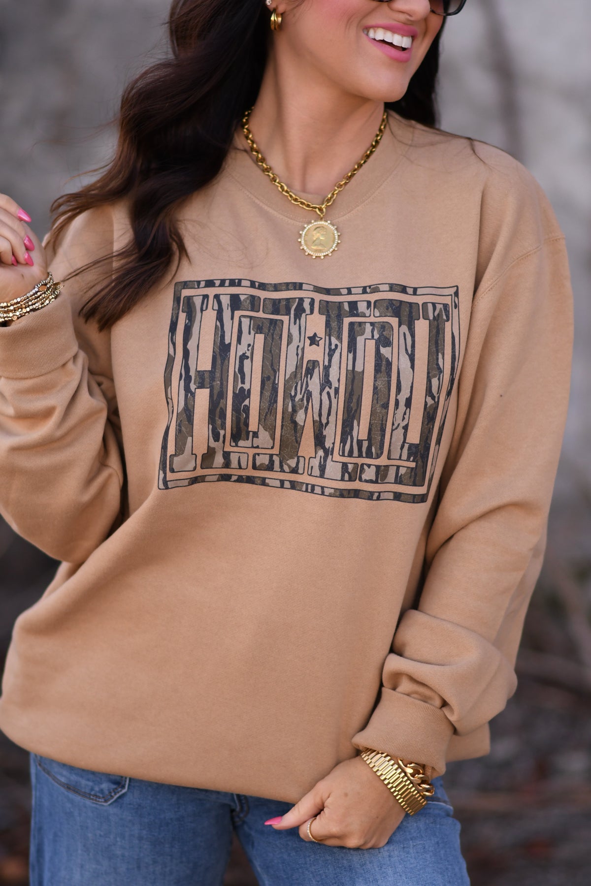 Howdy Camo Sweatshirt