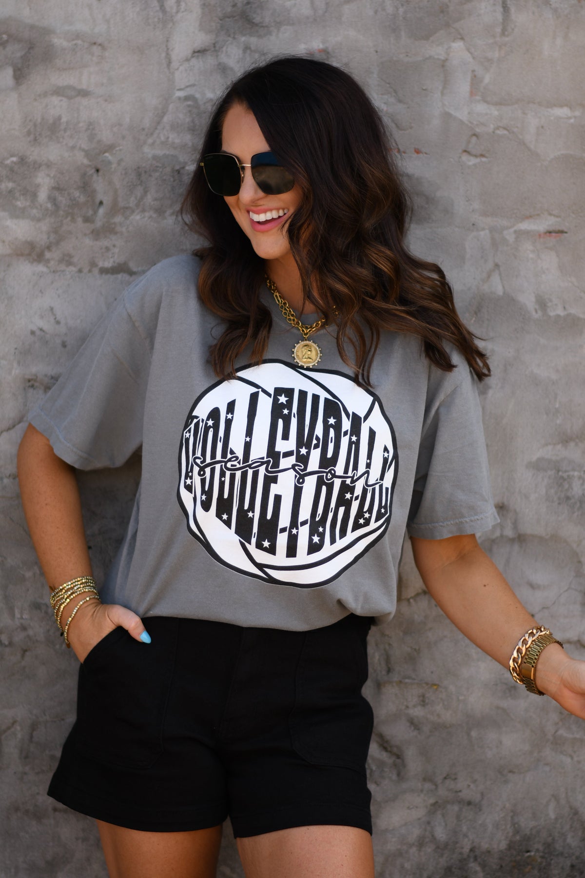 Volleyball Season Ball Tee