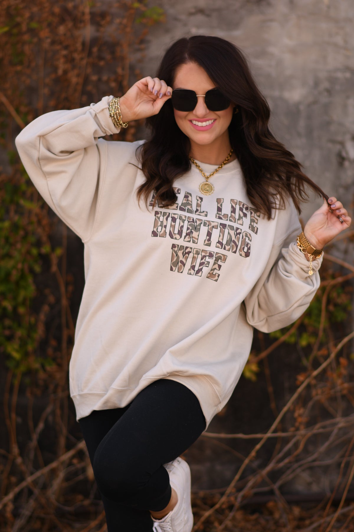 Real Life Hunting Wife Tee / Sweatshirt