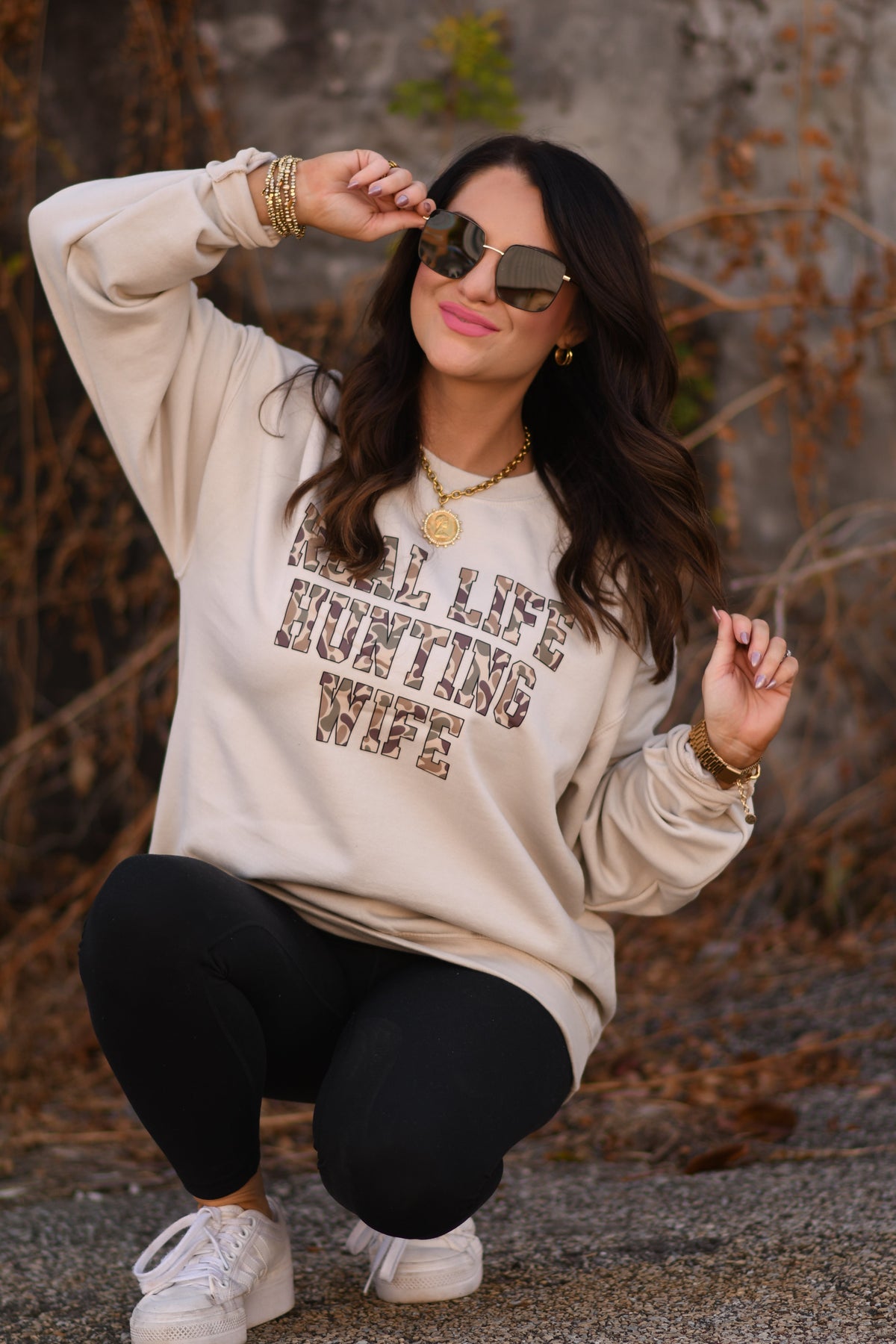 Real Life Hunting Wife Tee / Sweatshirt
