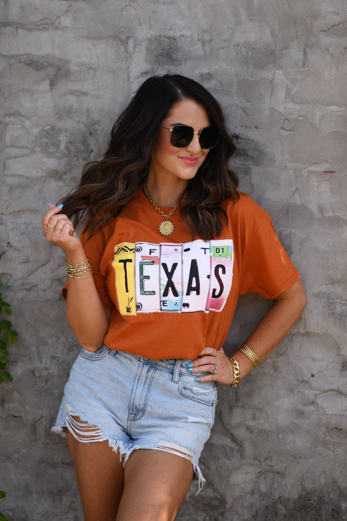 Texas License Plate Tee