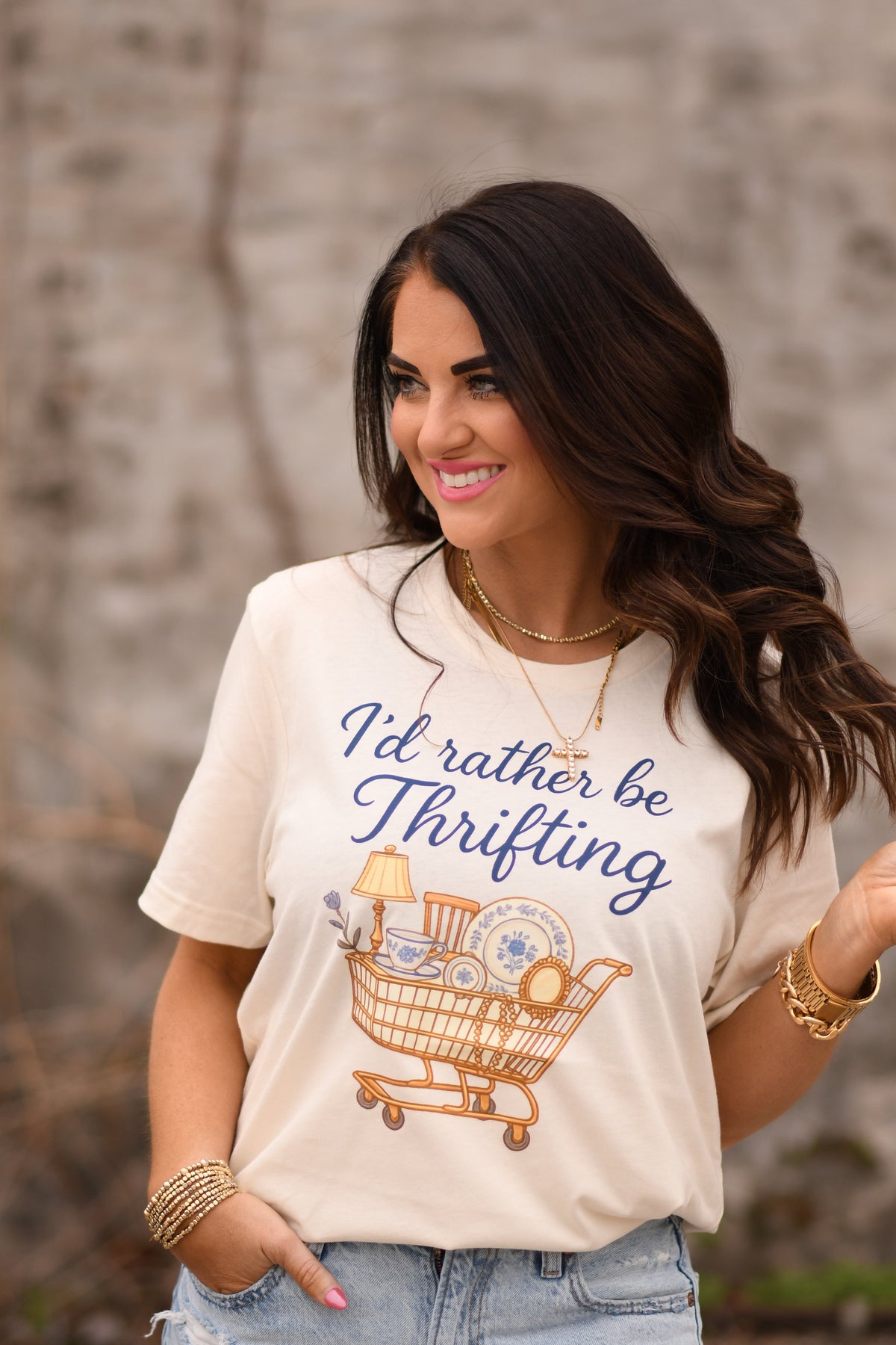 I’d Rather Be Thrifting Tee