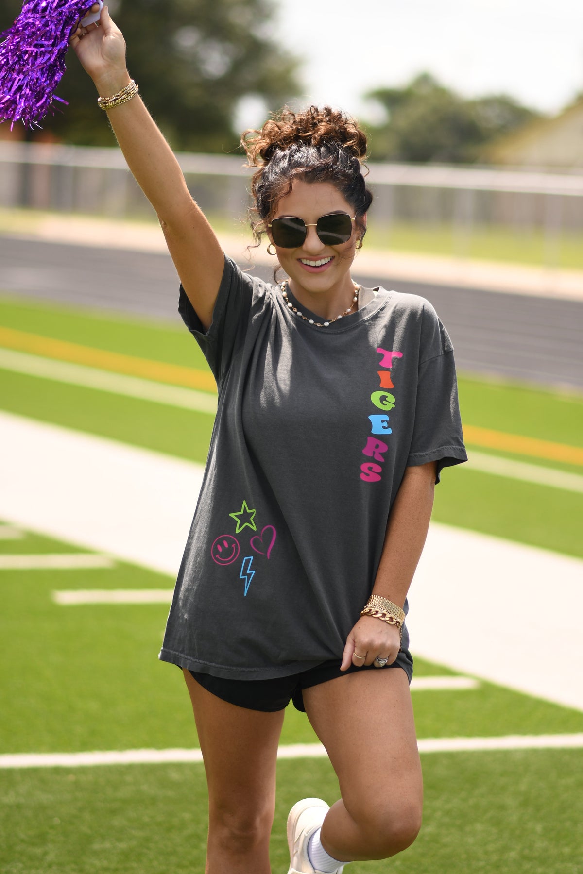 Custom Funky Spirit Icons Tee